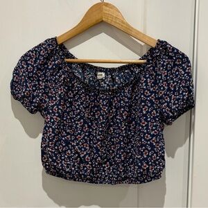 Floral Crop Top